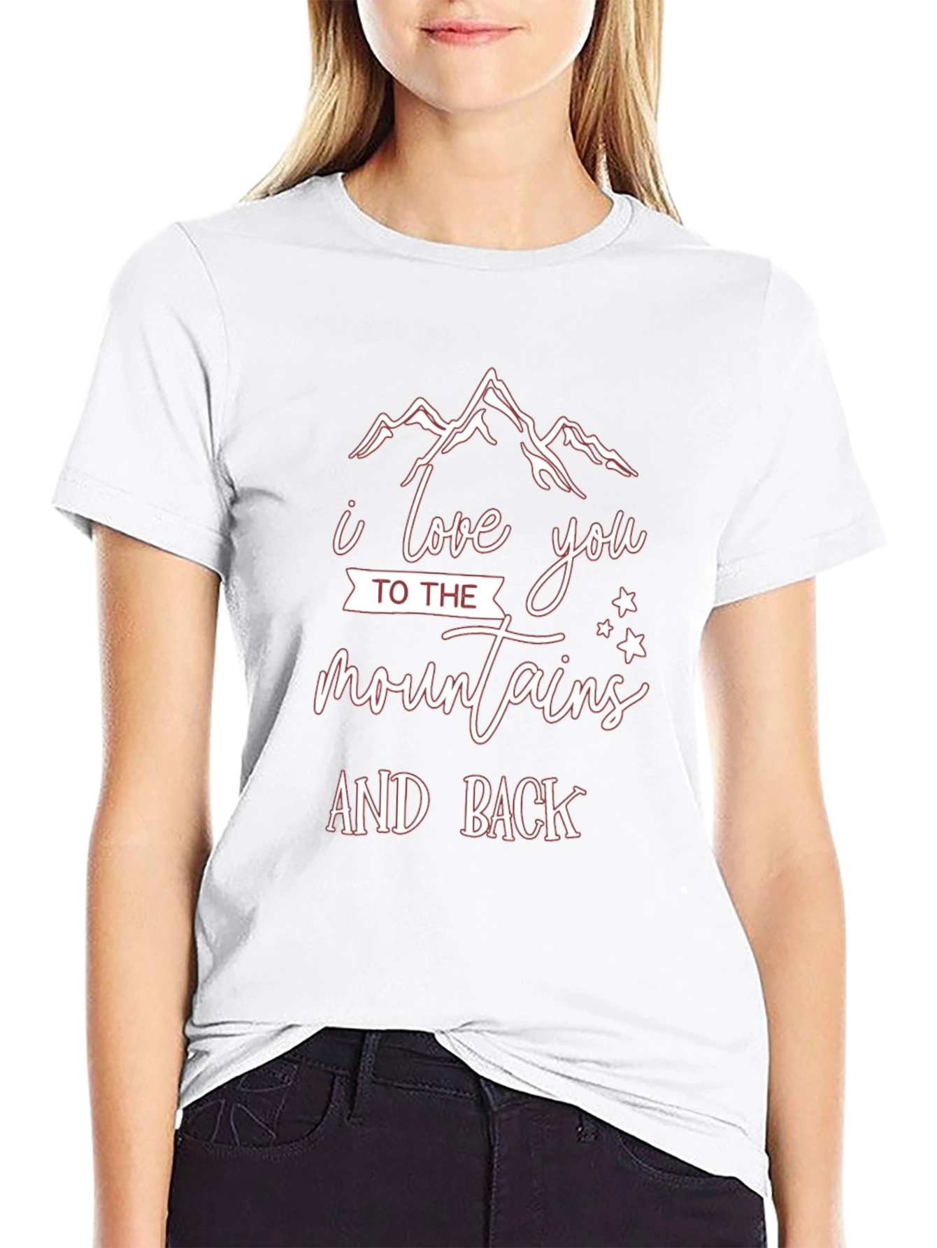 I Love You to the Mountains and Back Tee