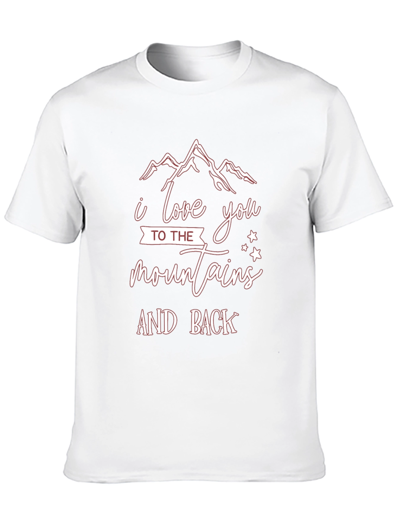 I Love You to the Mountains and Back Tee