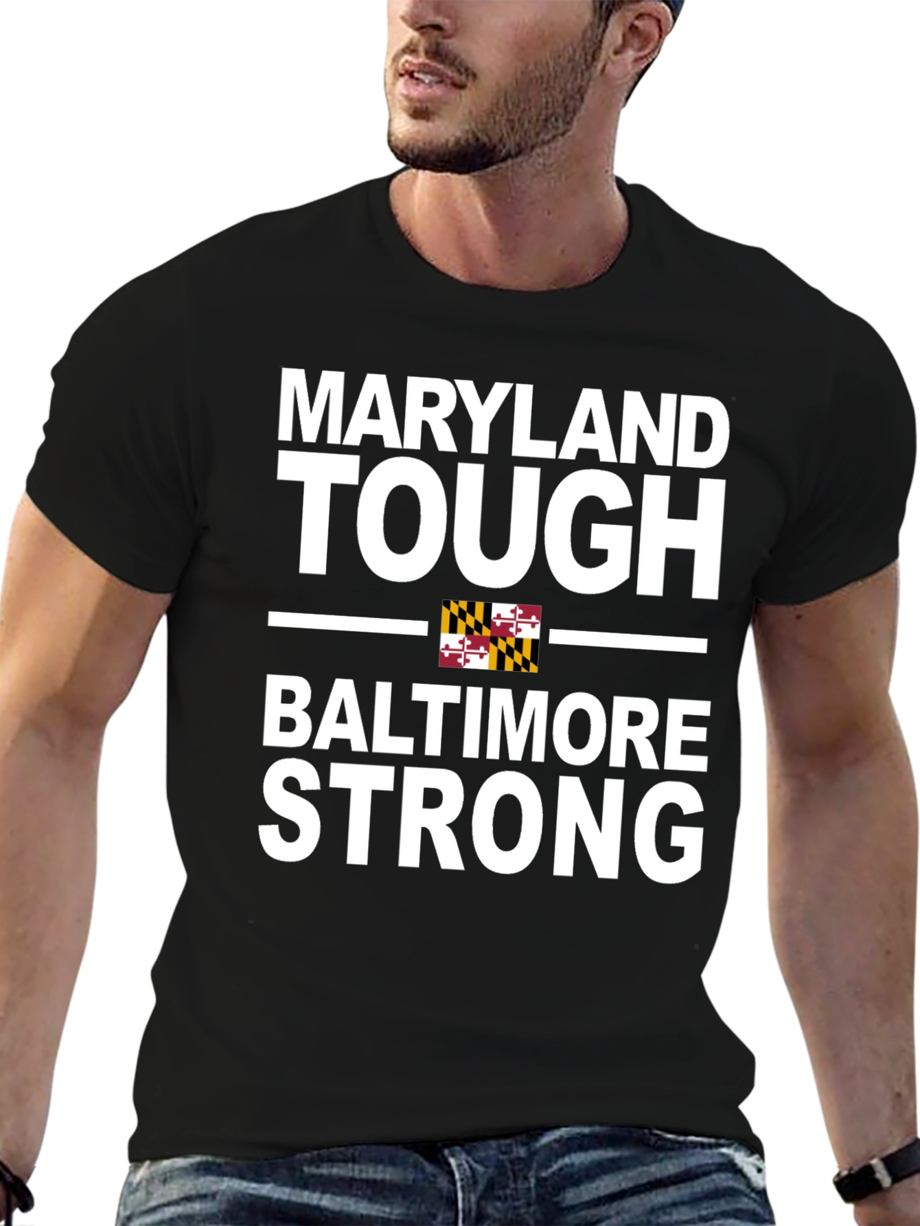 Maryland Tough Baltimore Strong Graphic Tee