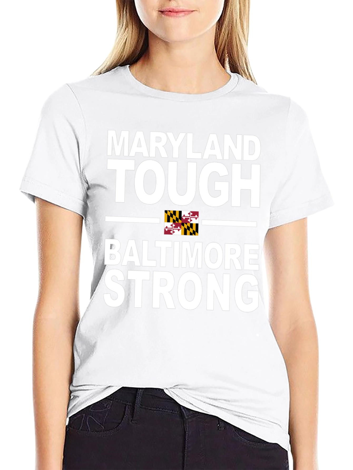 Maryland Tough Baltimore Strong Graphic Tee