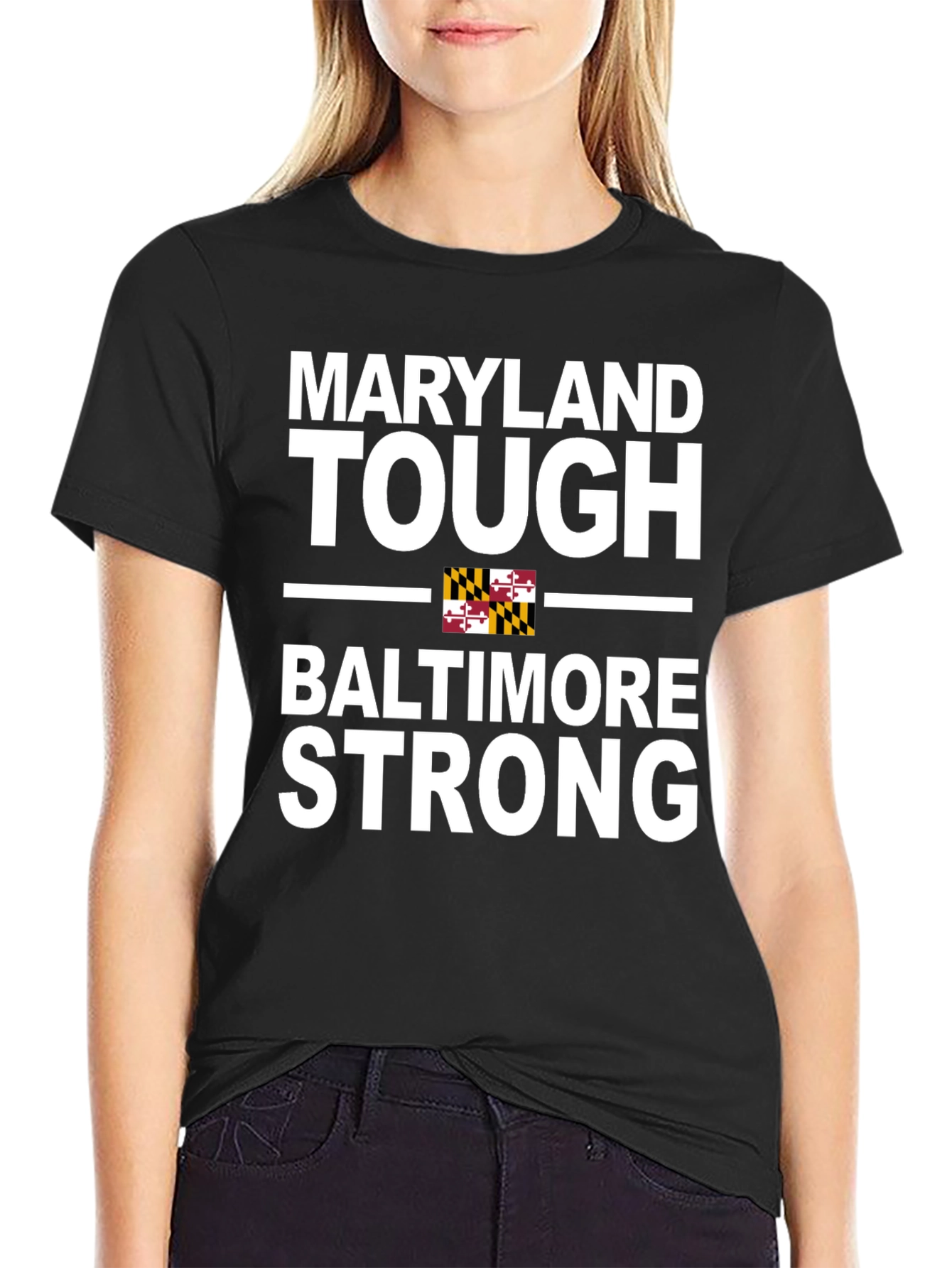 Maryland Tough Baltimore Strong Graphic Tee