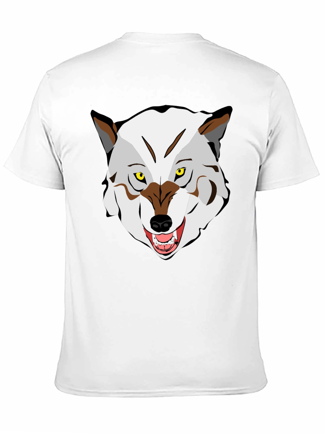 Wolf Graphic Tee - Mens Black T-Shirt