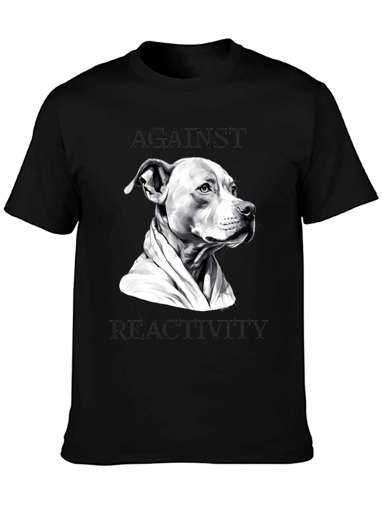 Against Reactivity Dog T-Shirt
