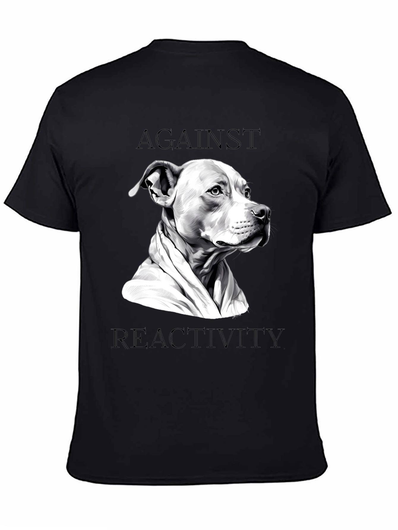 Against Reactivity Dog T-Shirt