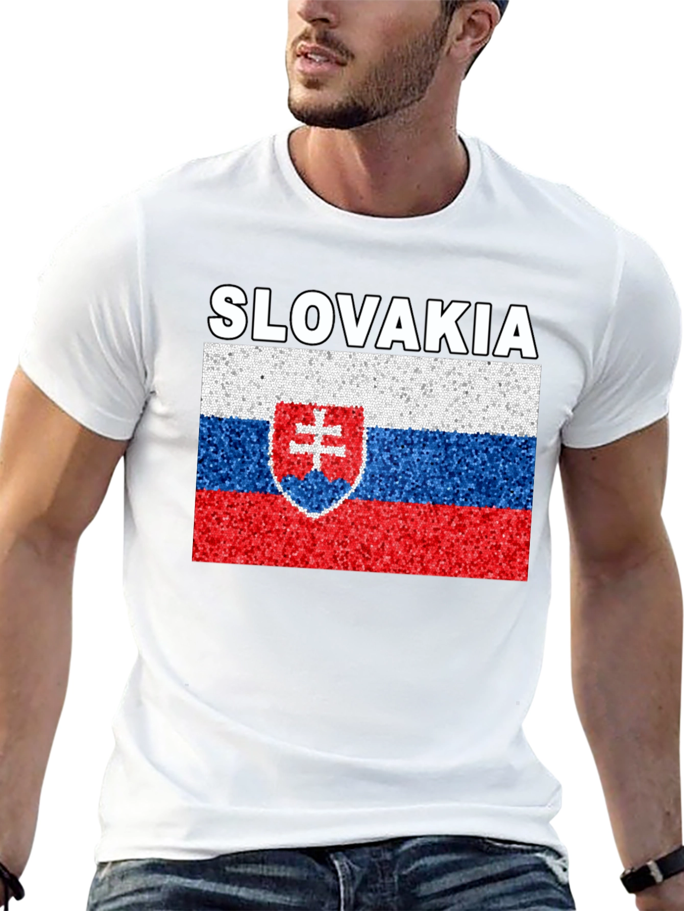 Slovakia Flag T-Shirt - National Pride Tee