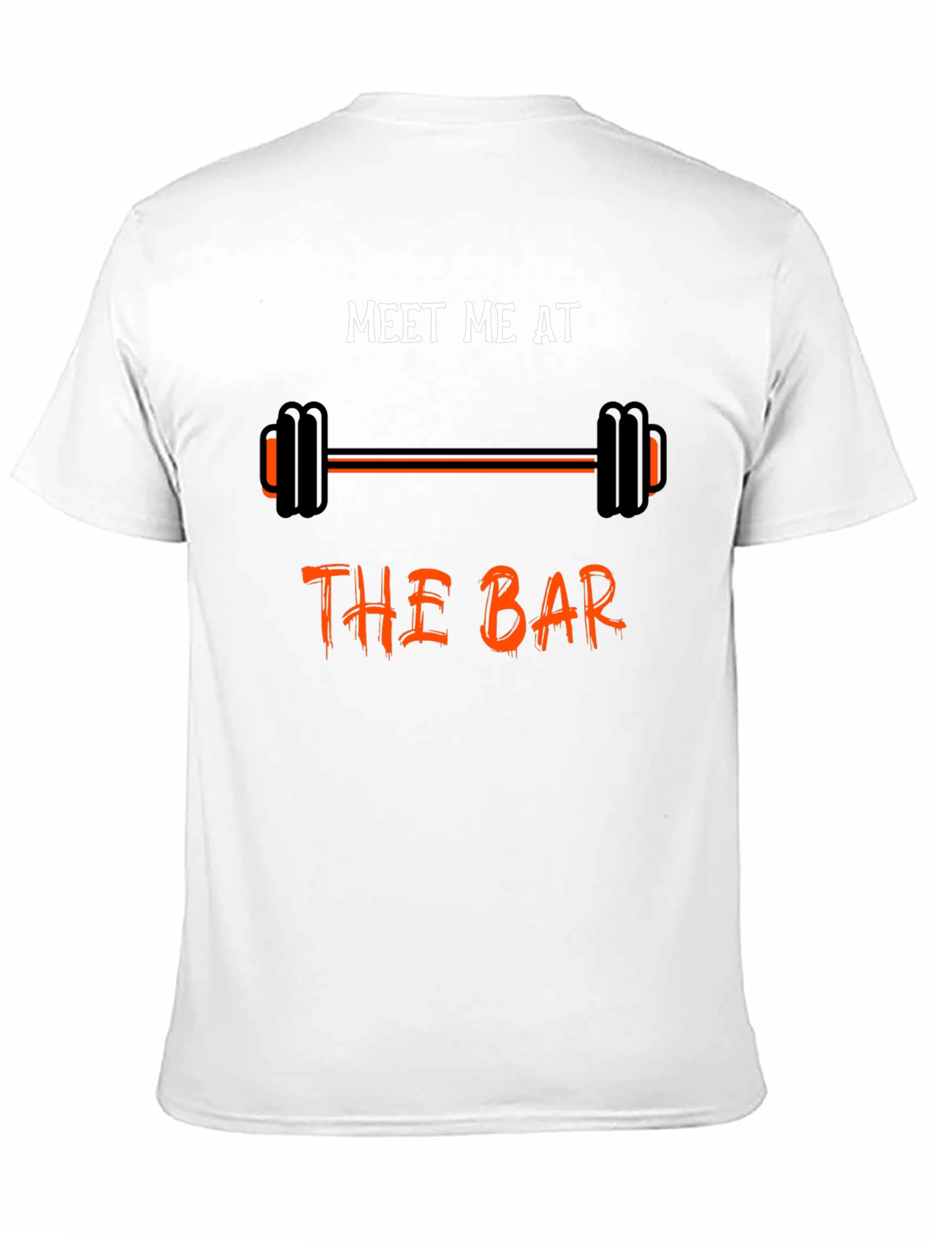 Meet Me At the Bar Black Graphic T-Shirt