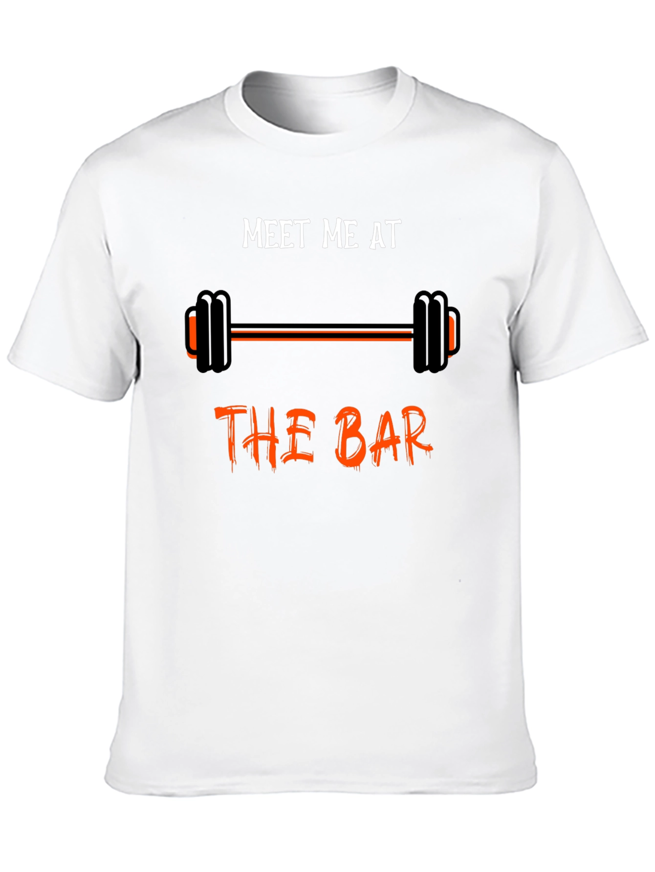 Meet Me At the Bar Black Graphic T-Shirt