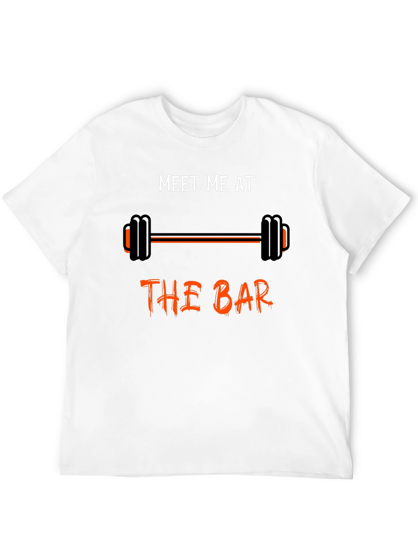 Meet Me At the Bar Black Graphic T-Shirt