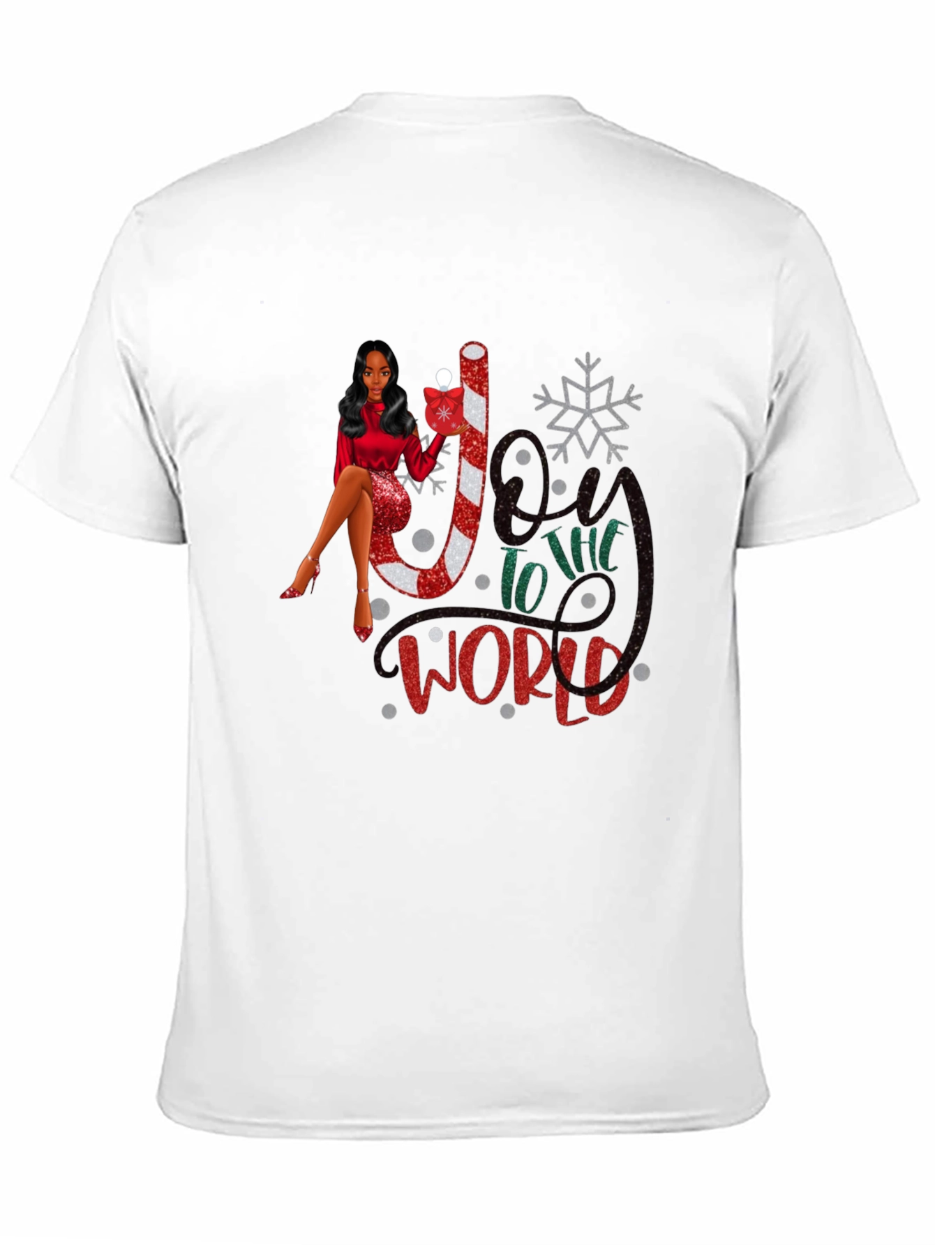 Joy to the World Christmas Graphic T-Shirt