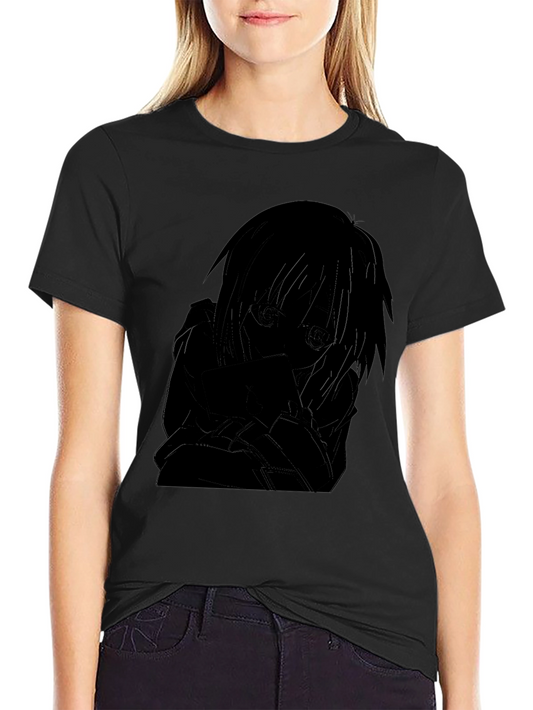 Black Silhouette Graphic T-Shirt