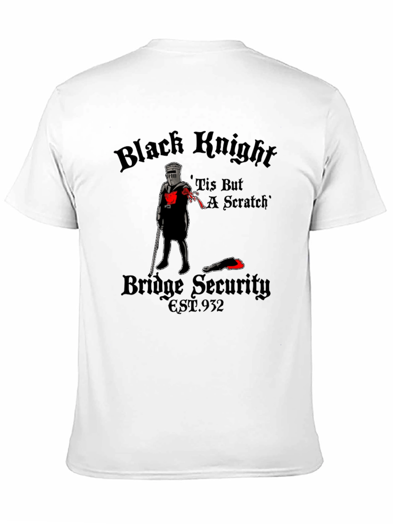 Black Knight Tis But a Scratch T-Shirt