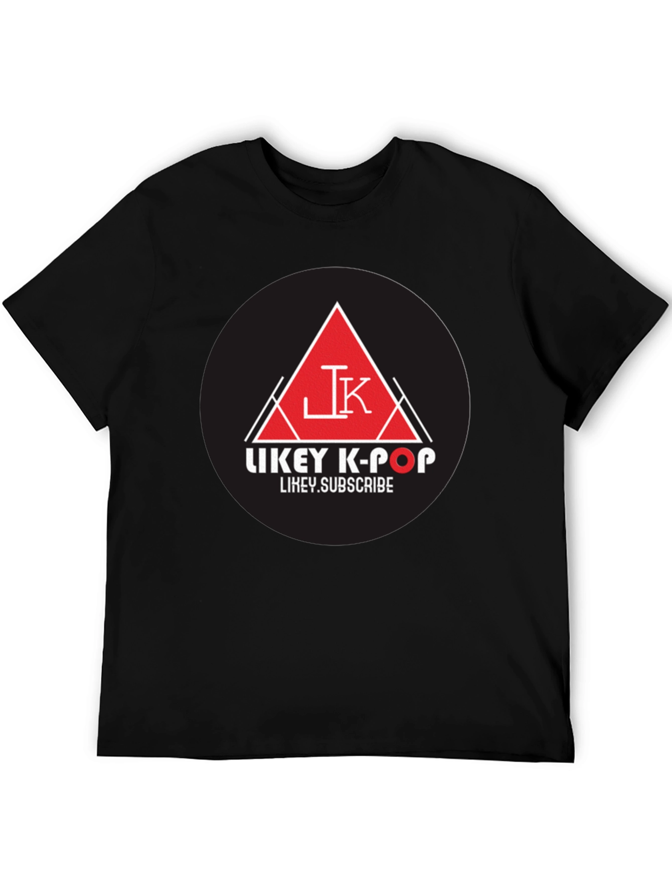 Likey K-Pop Black Graphic Tee
