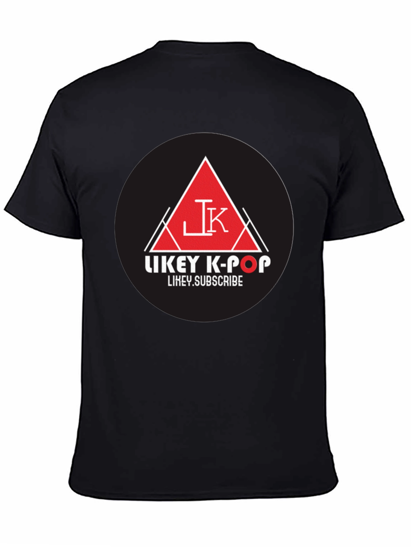 Likey K-Pop Black Graphic Tee