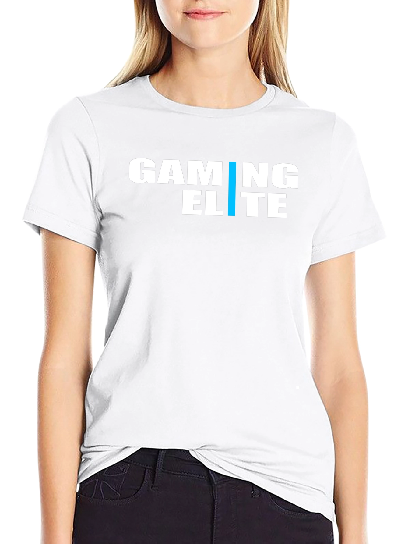 Gaming Elite Black T-Shirt for Men