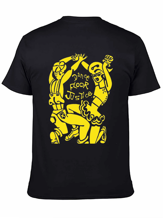 Dance Floor Justice Graphic Tee - Cool & Stylish
