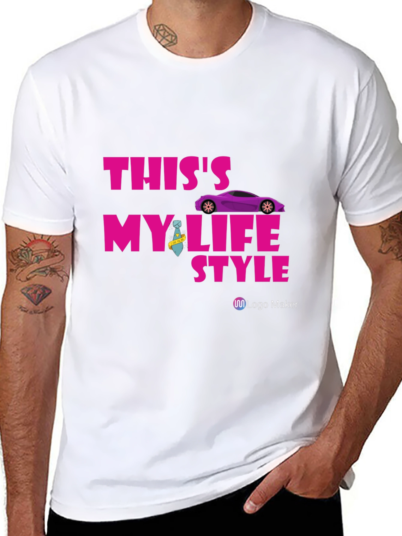 This is My Lifestyle Graphic Tee