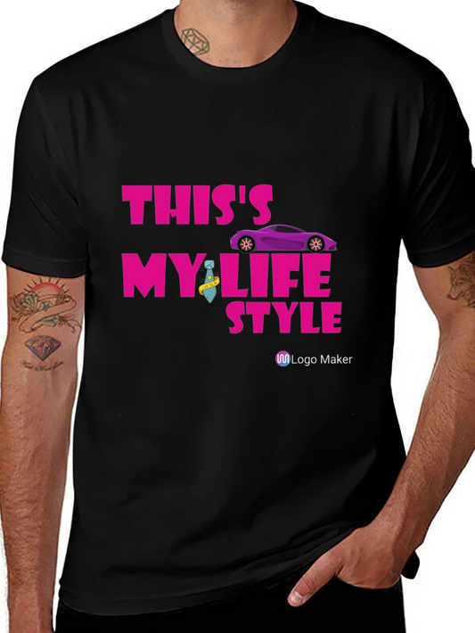 This is My Lifestyle Graphic Tee