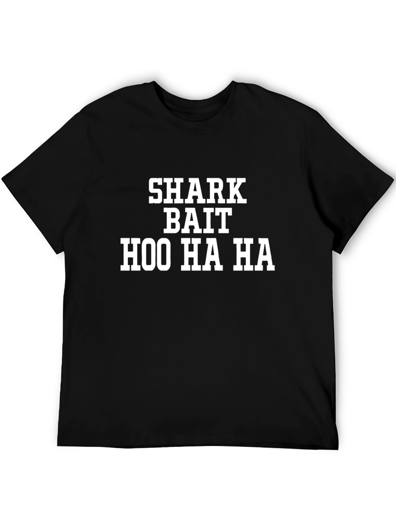 Shark Bait Hoo Ha Ha Black Graphic Tee