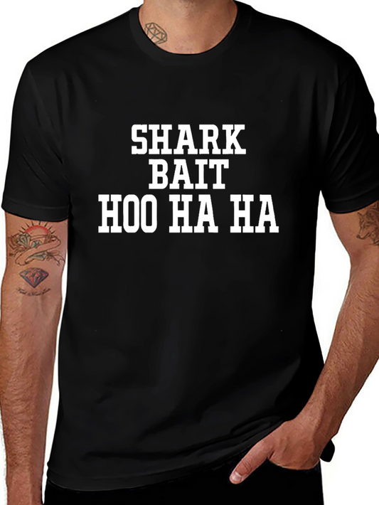 Shark Bait Hoo Ha Ha Black Graphic Tee