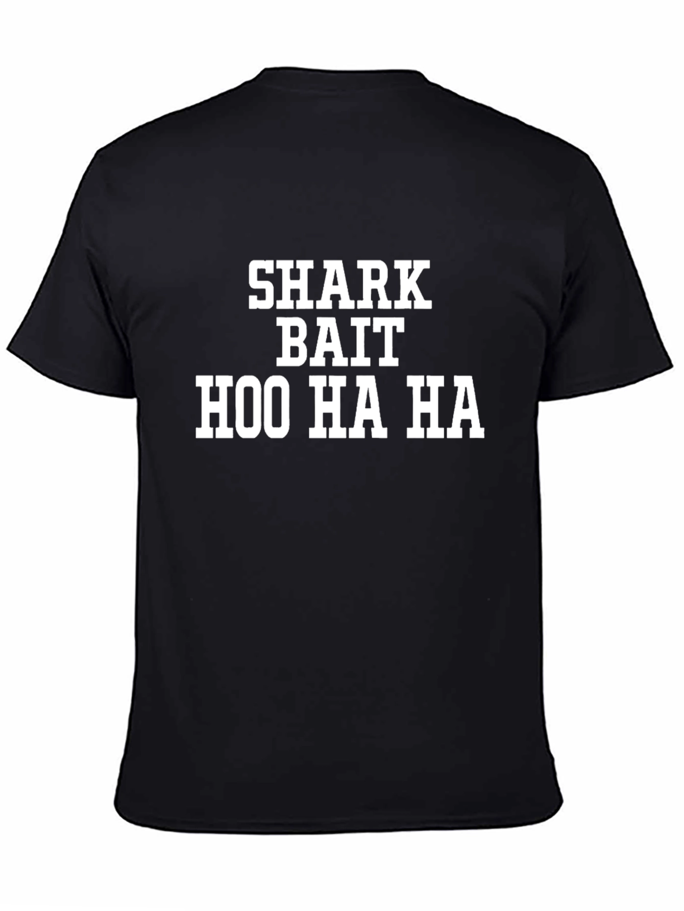 Shark Bait Hoo Ha Ha Black Graphic Tee