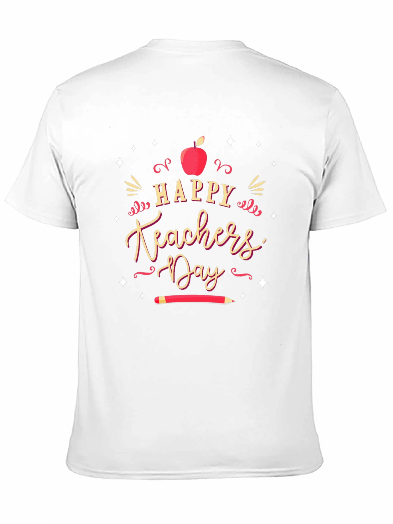 Happy Teachers Day Black T-Shirt