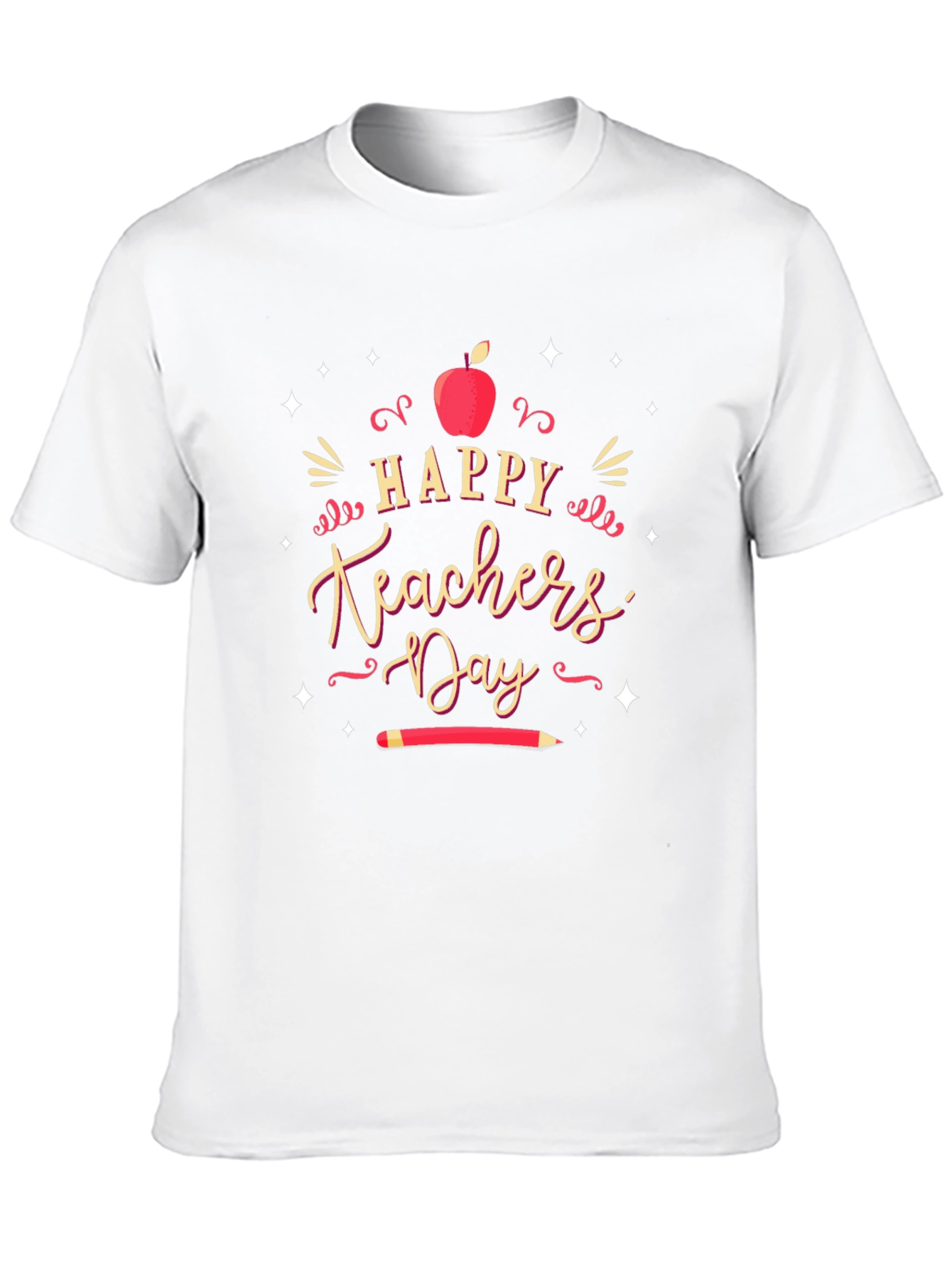 Happy Teachers Day Black T-Shirt