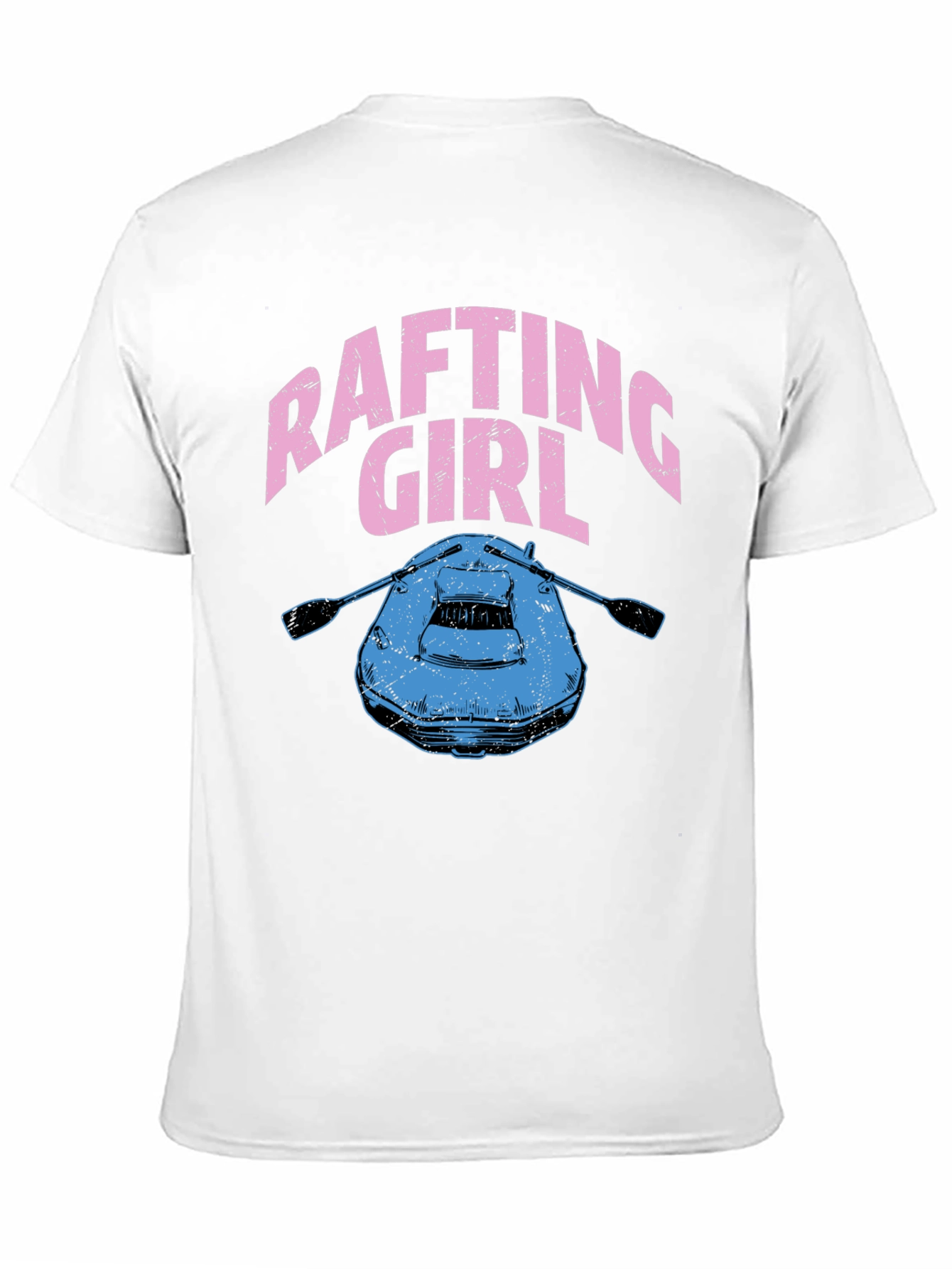 Rafting Girl Graphic T-Shirt - Adventure Ready!