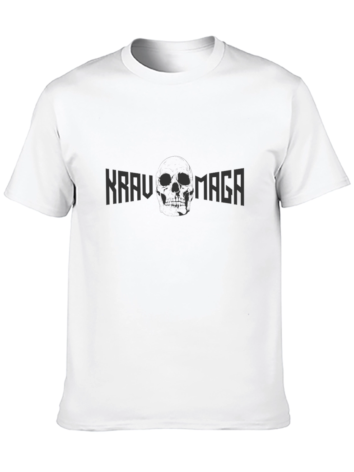 Krav Maga Skull Graphic Tee - Black