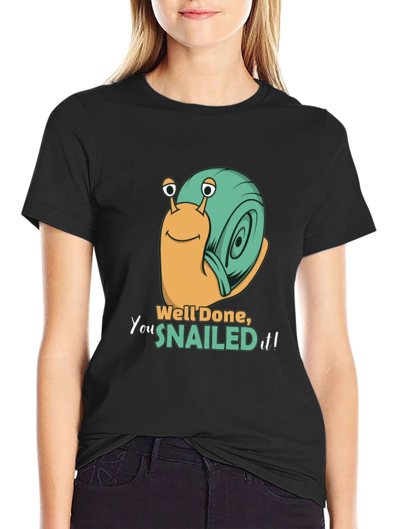 Well Done Snail T-Shirt - Cute Pun Tee
