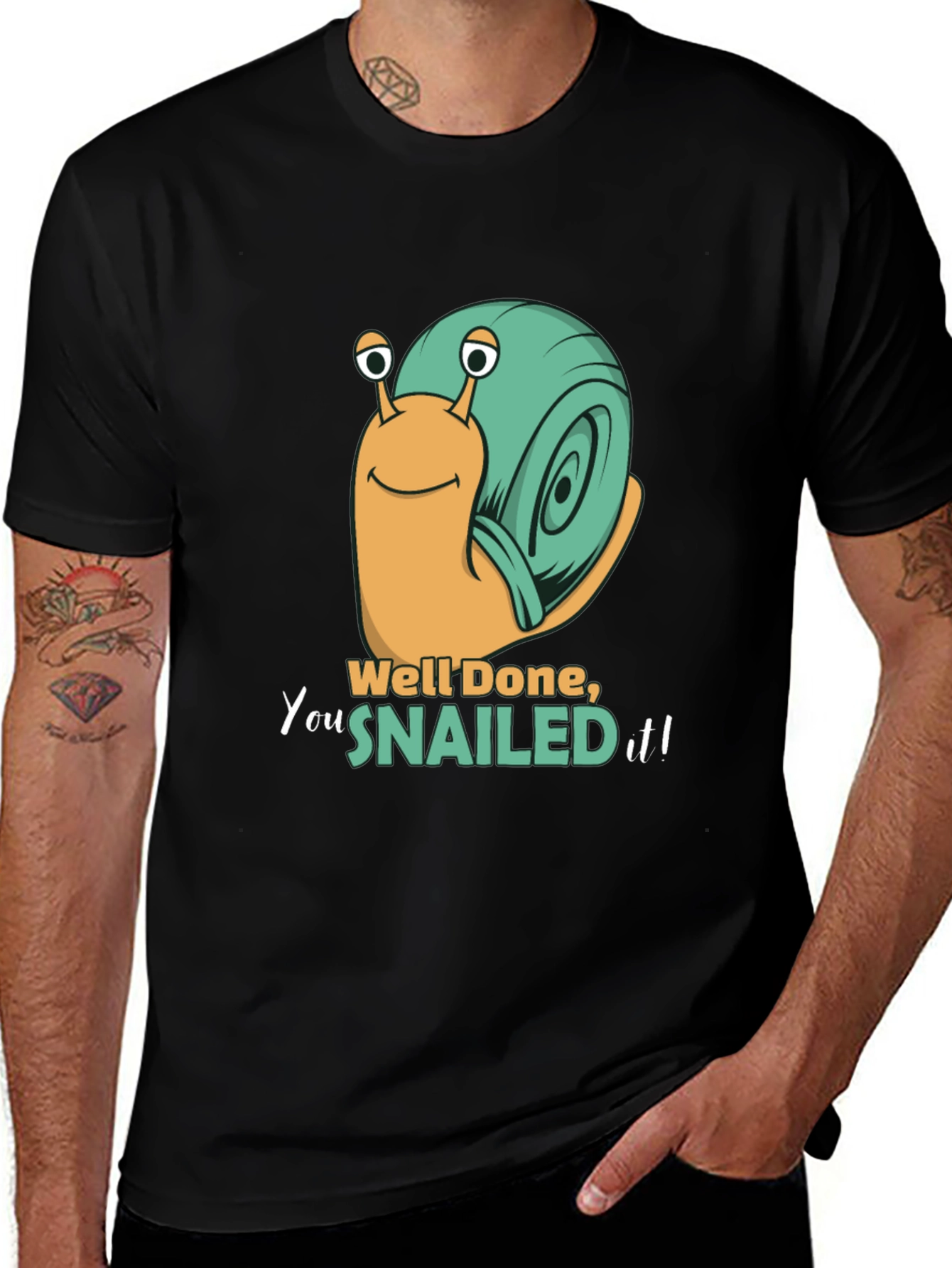 Well Done Snail T-Shirt - Cute Pun Tee
