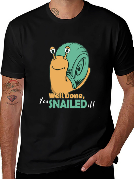 Well Done Snail T-Shirt - Cute Pun Tee