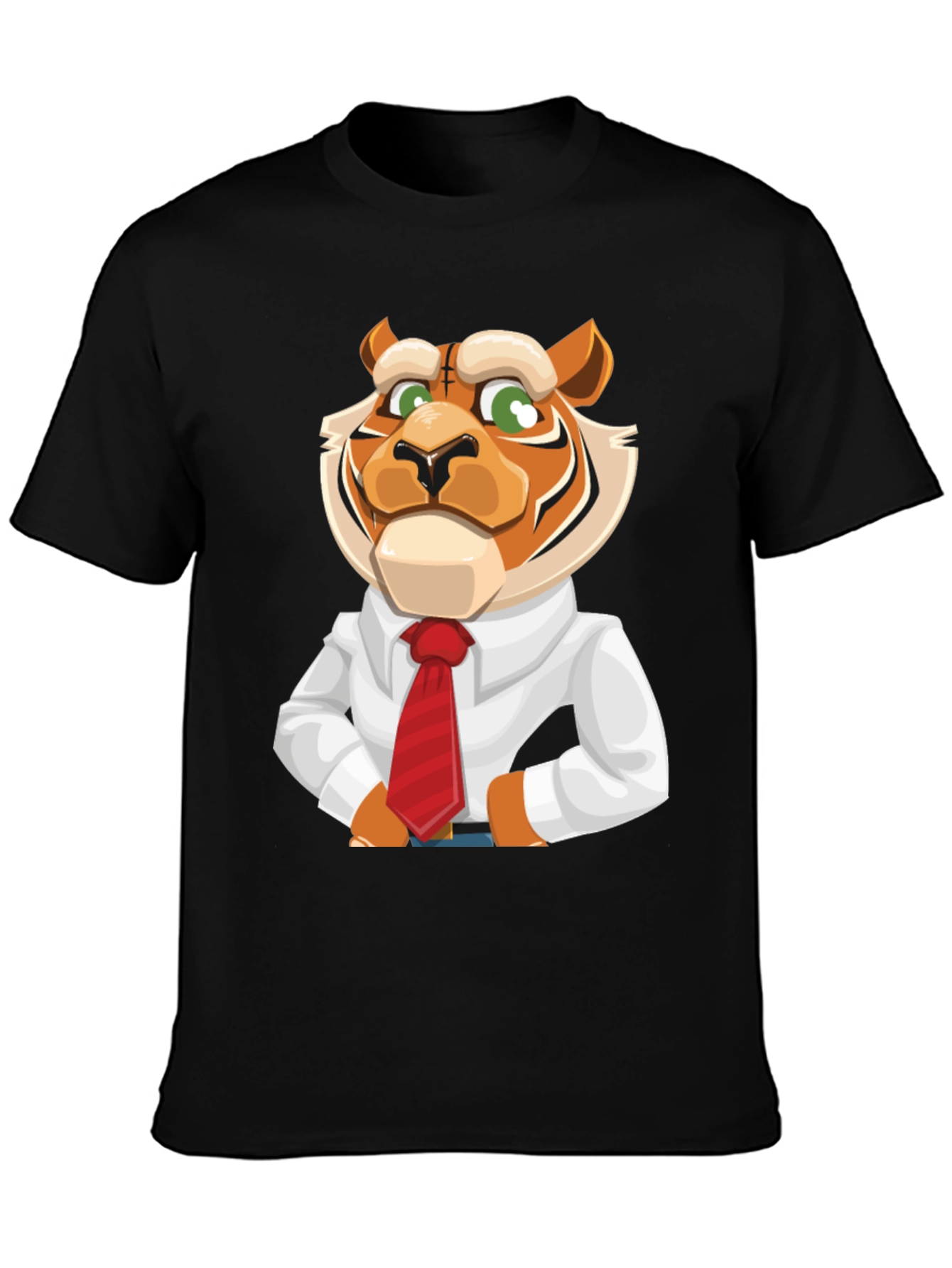 Tiger Businessman T-Shirt