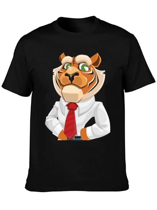 Tiger Businessman T-Shirt