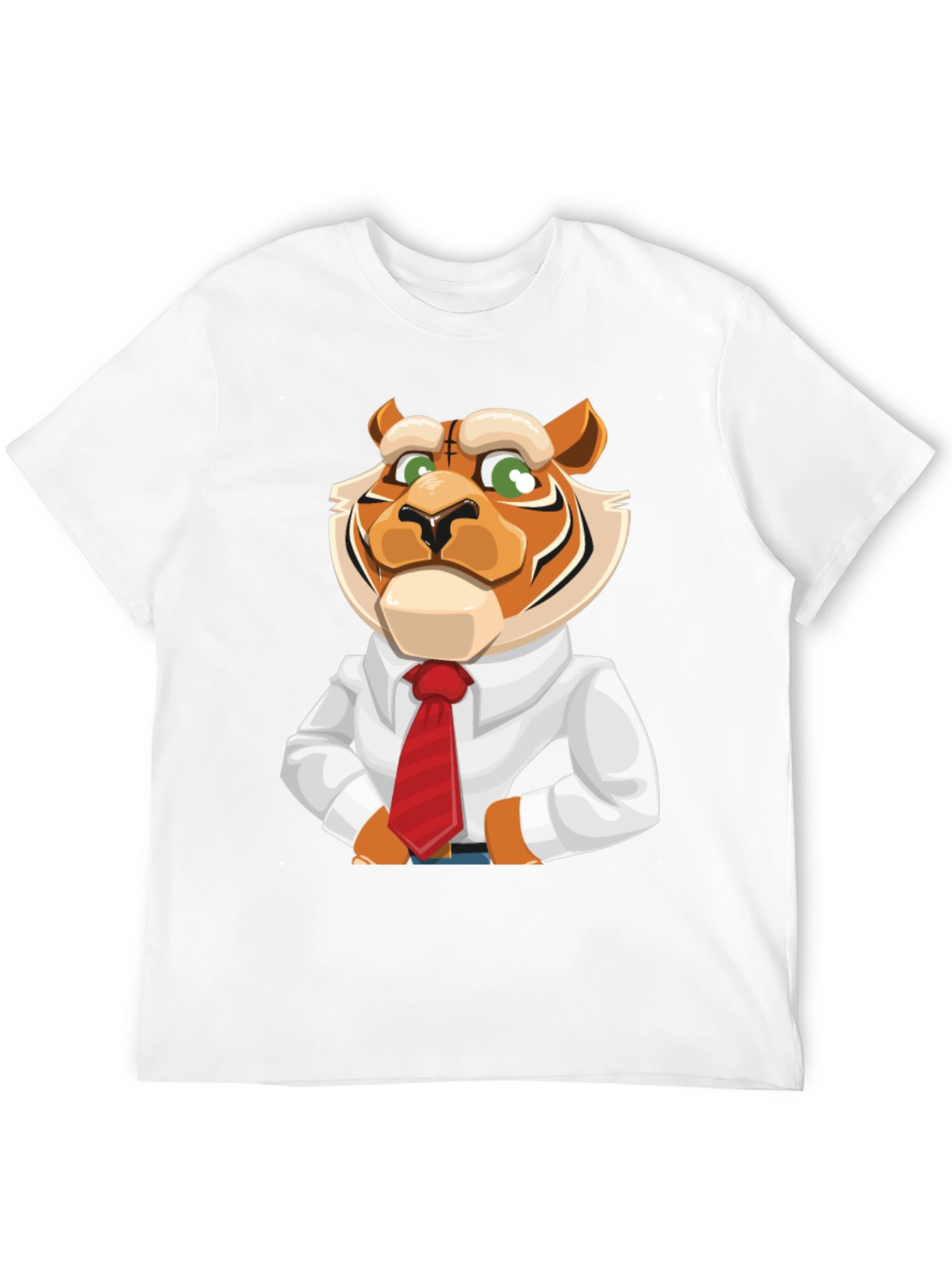 Tiger Businessman T-Shirt