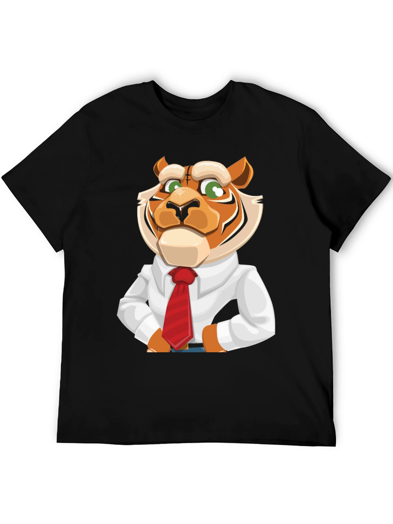 Tiger Businessman T-Shirt