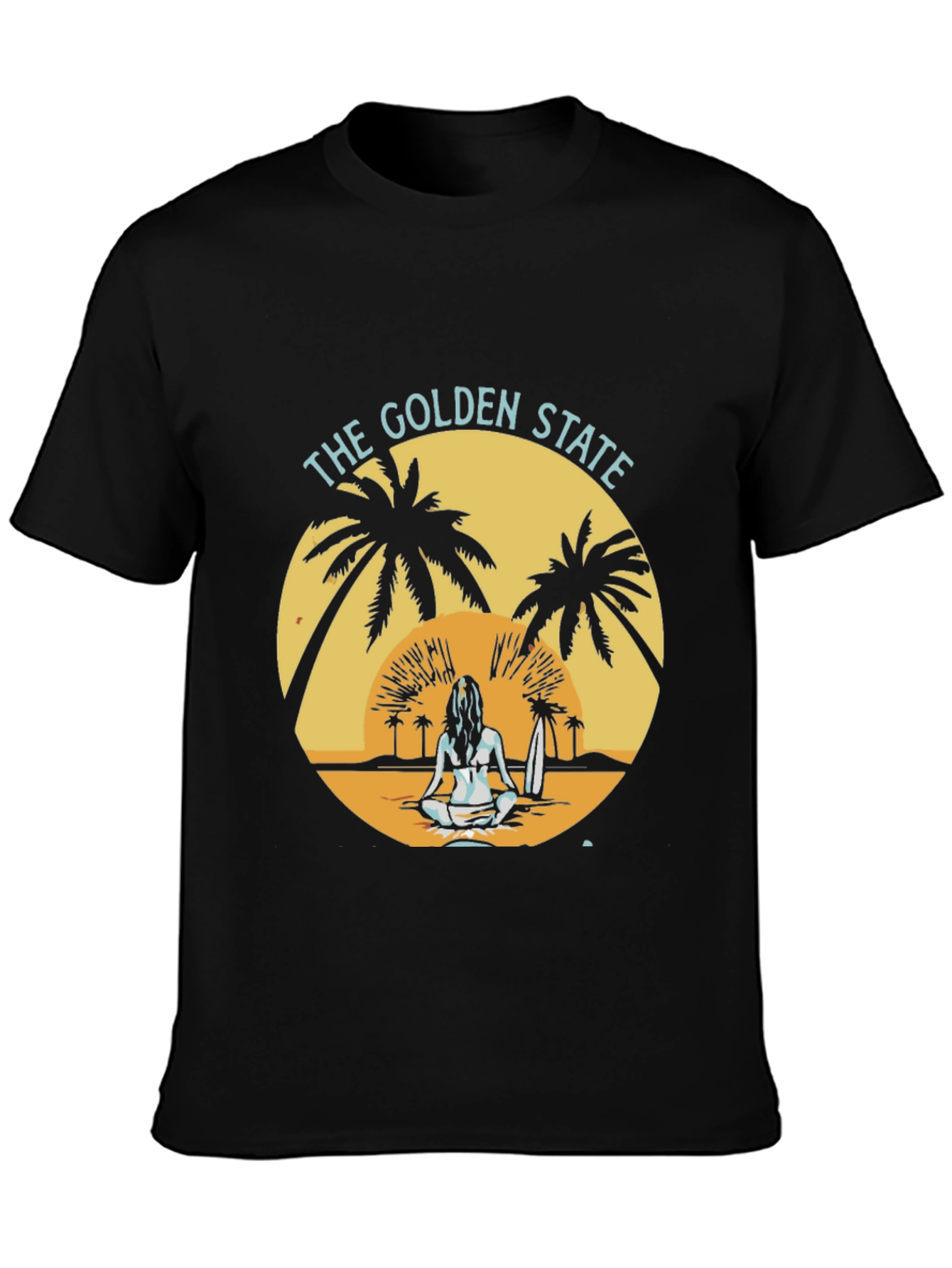 Golden State Graphic Tee - Beach Vibe