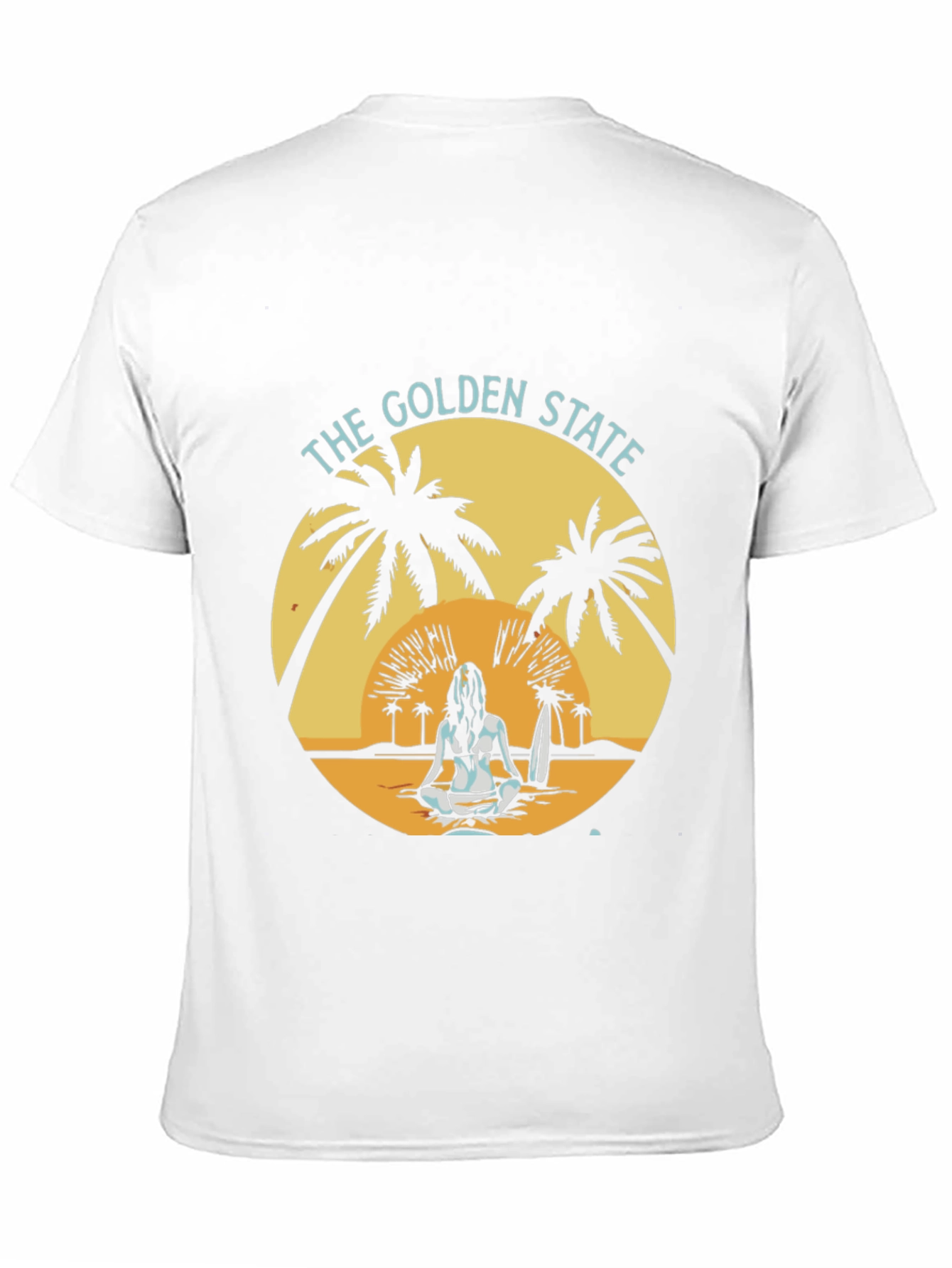 Golden State Graphic Tee - Beach Vibe