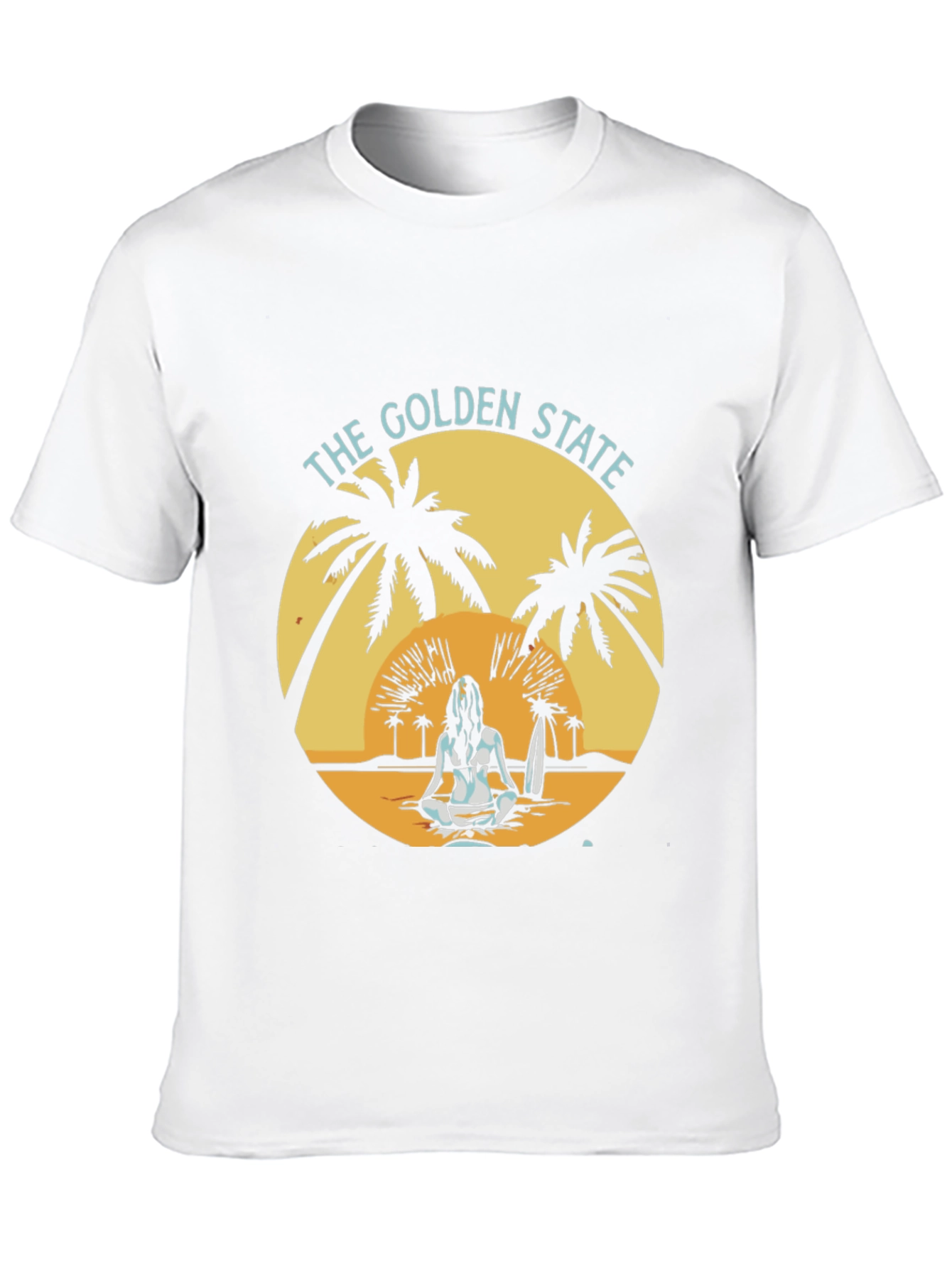 Golden State Graphic Tee - Beach Vibe