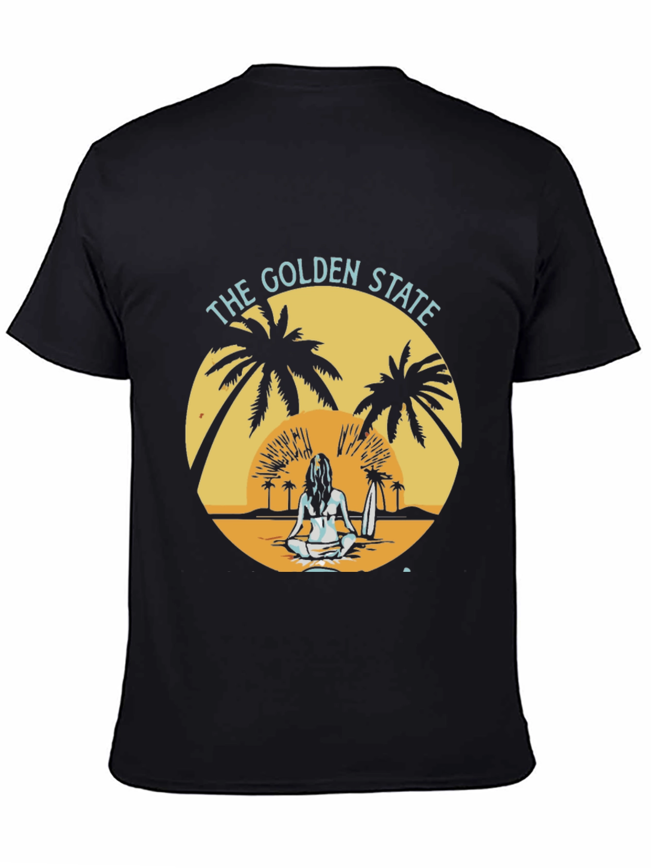 Golden State Graphic Tee - Beach Vibe