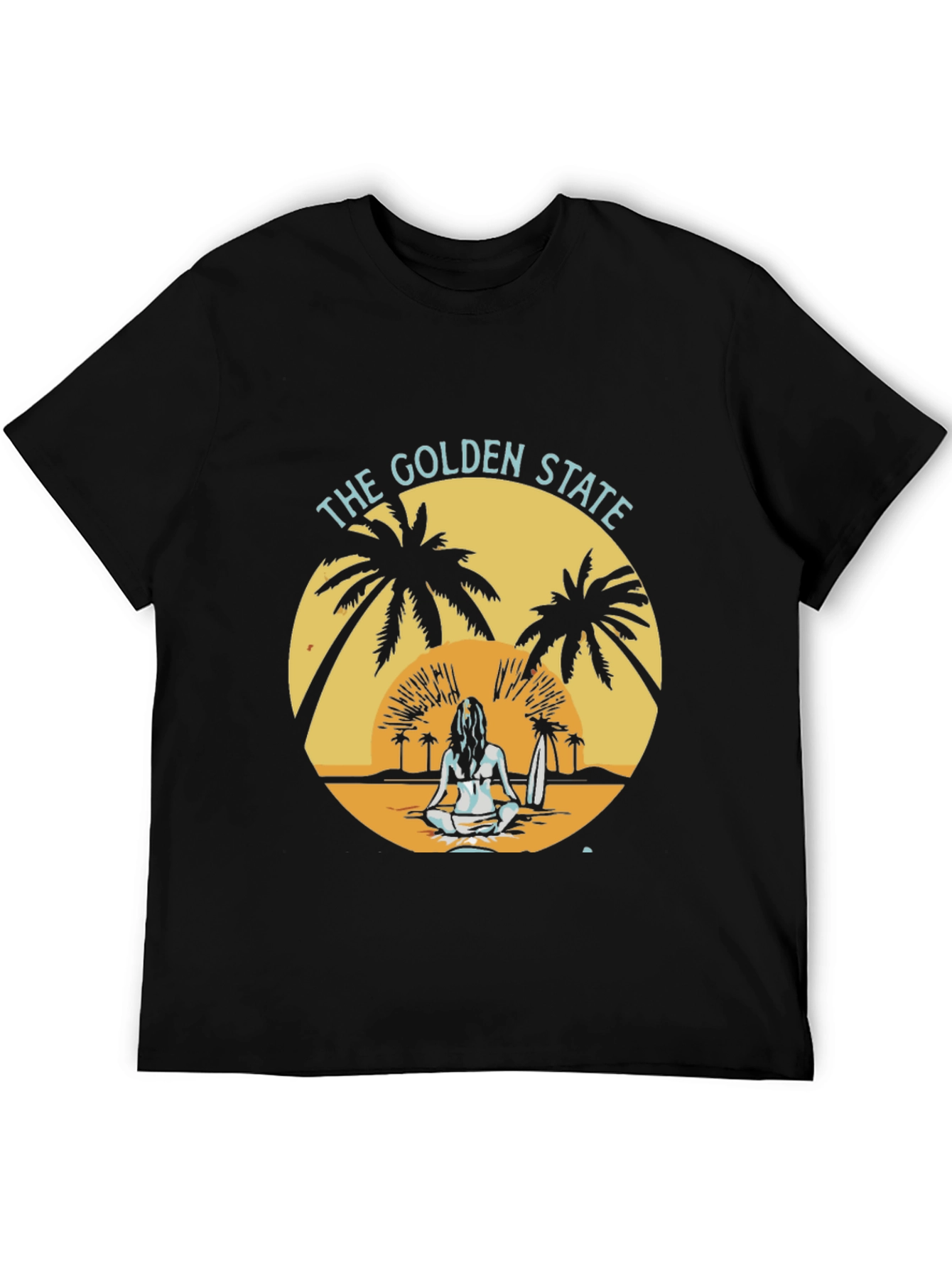 Golden State Graphic Tee - Beach Vibe