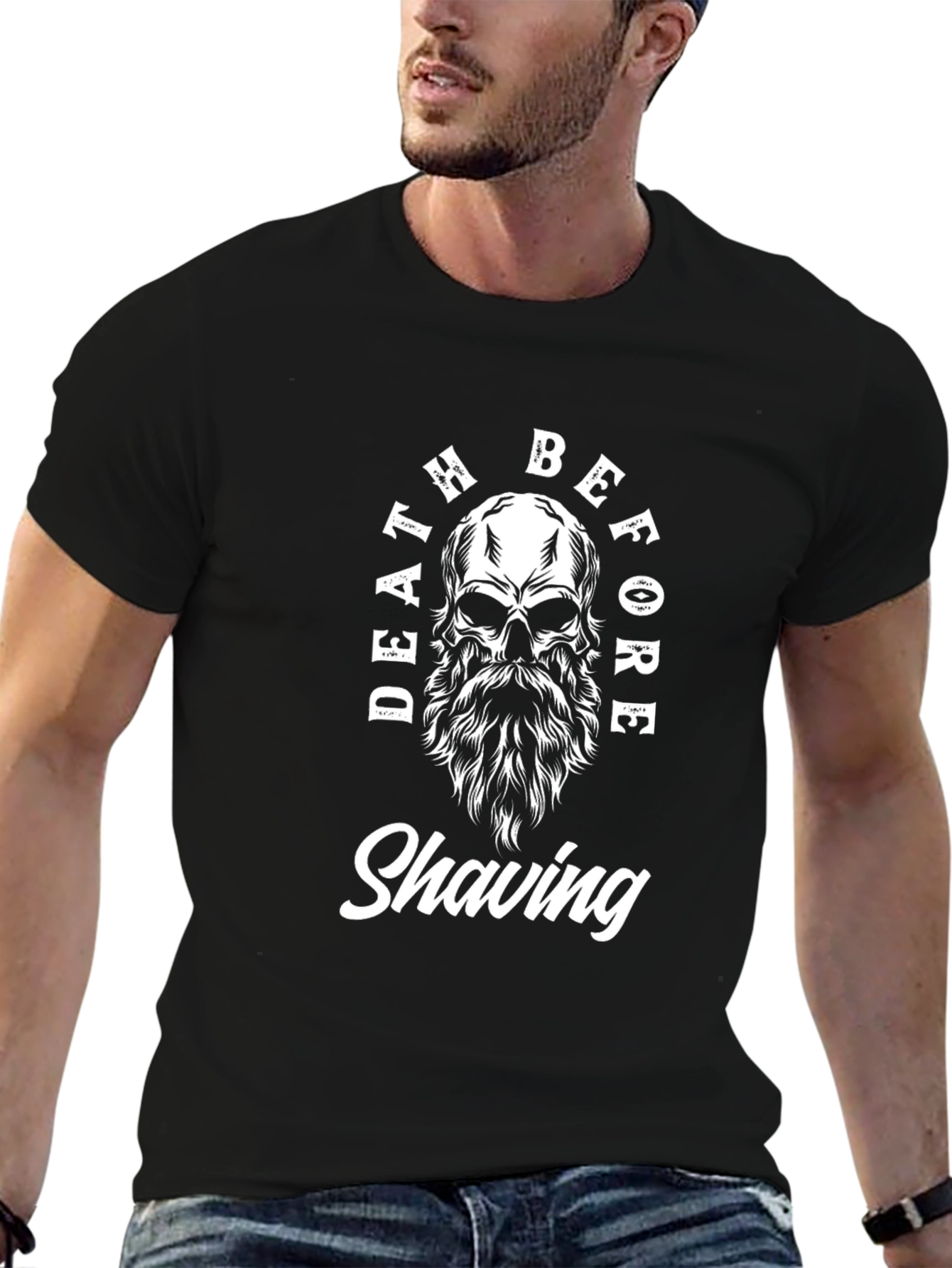 Death Before Shaving Graphic Tee
