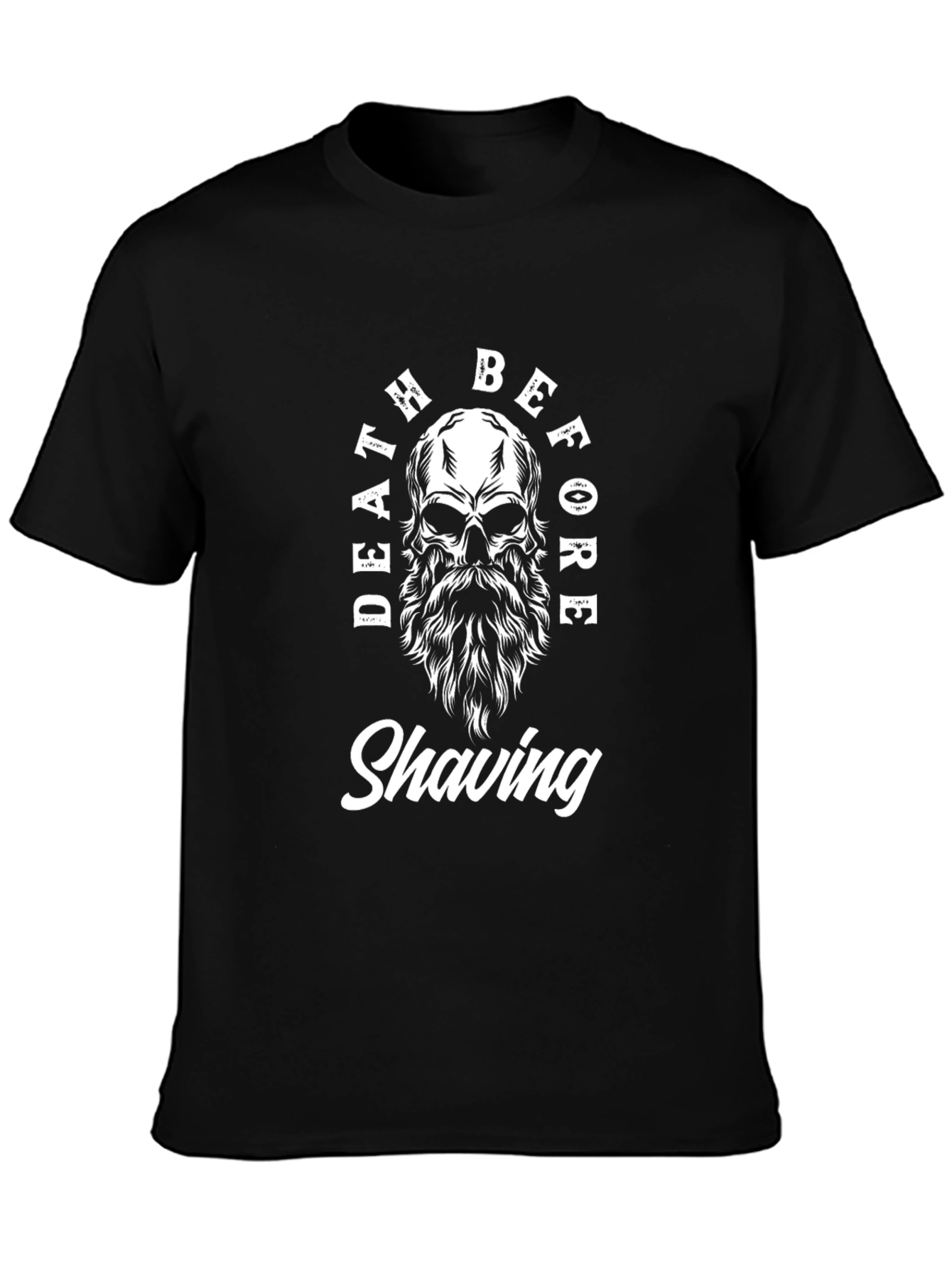 Death Before Shaving Graphic Tee