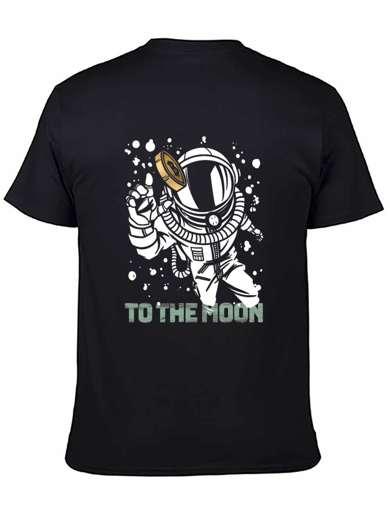 To The Moon Astronaut Graphic T-Shirt