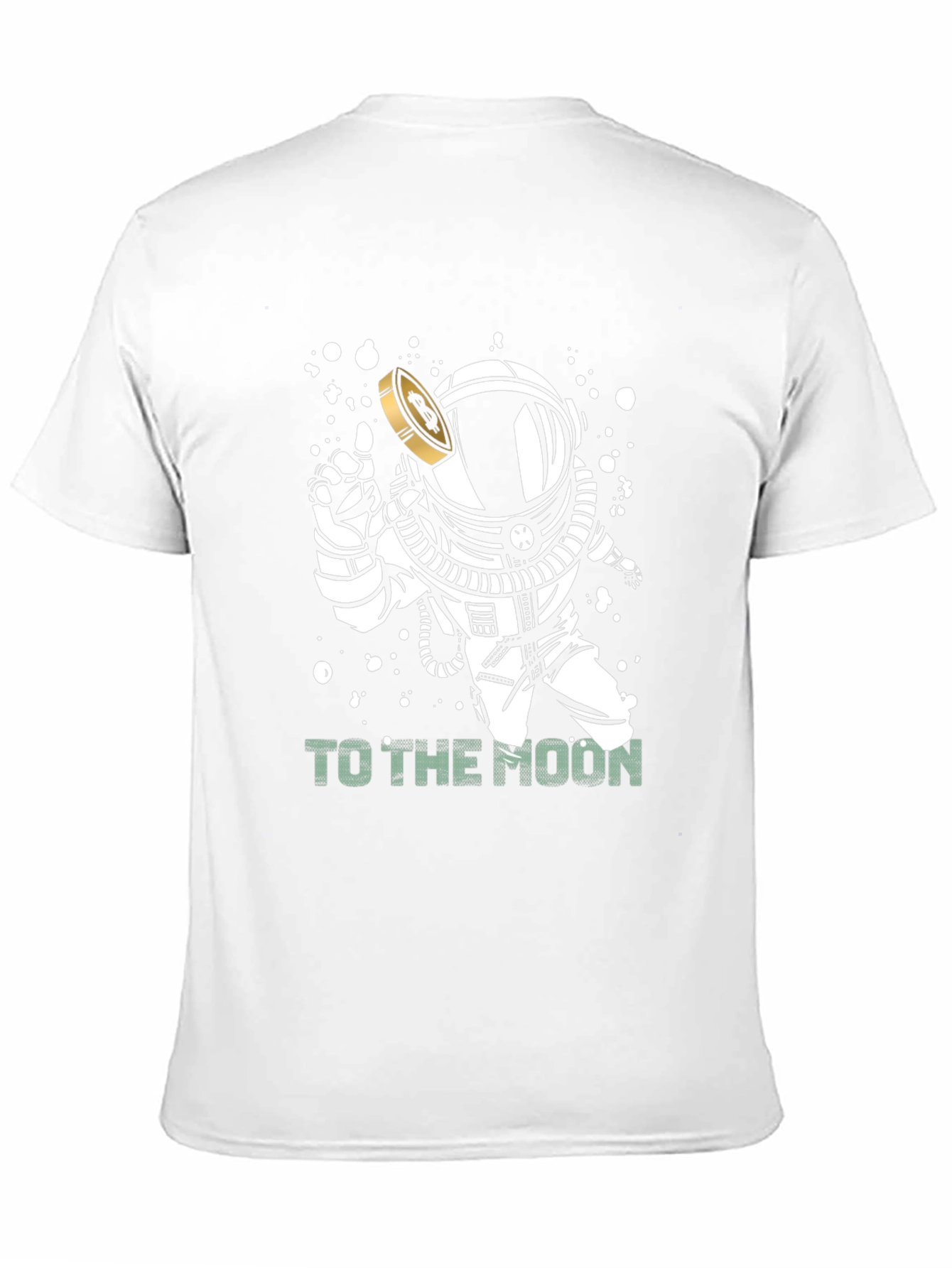 To The Moon Astronaut Graphic T-Shirt