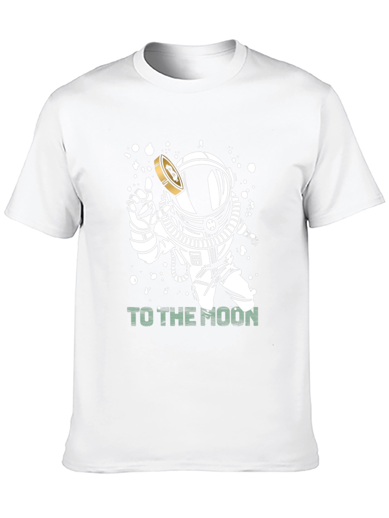 To The Moon Astronaut Graphic T-Shirt