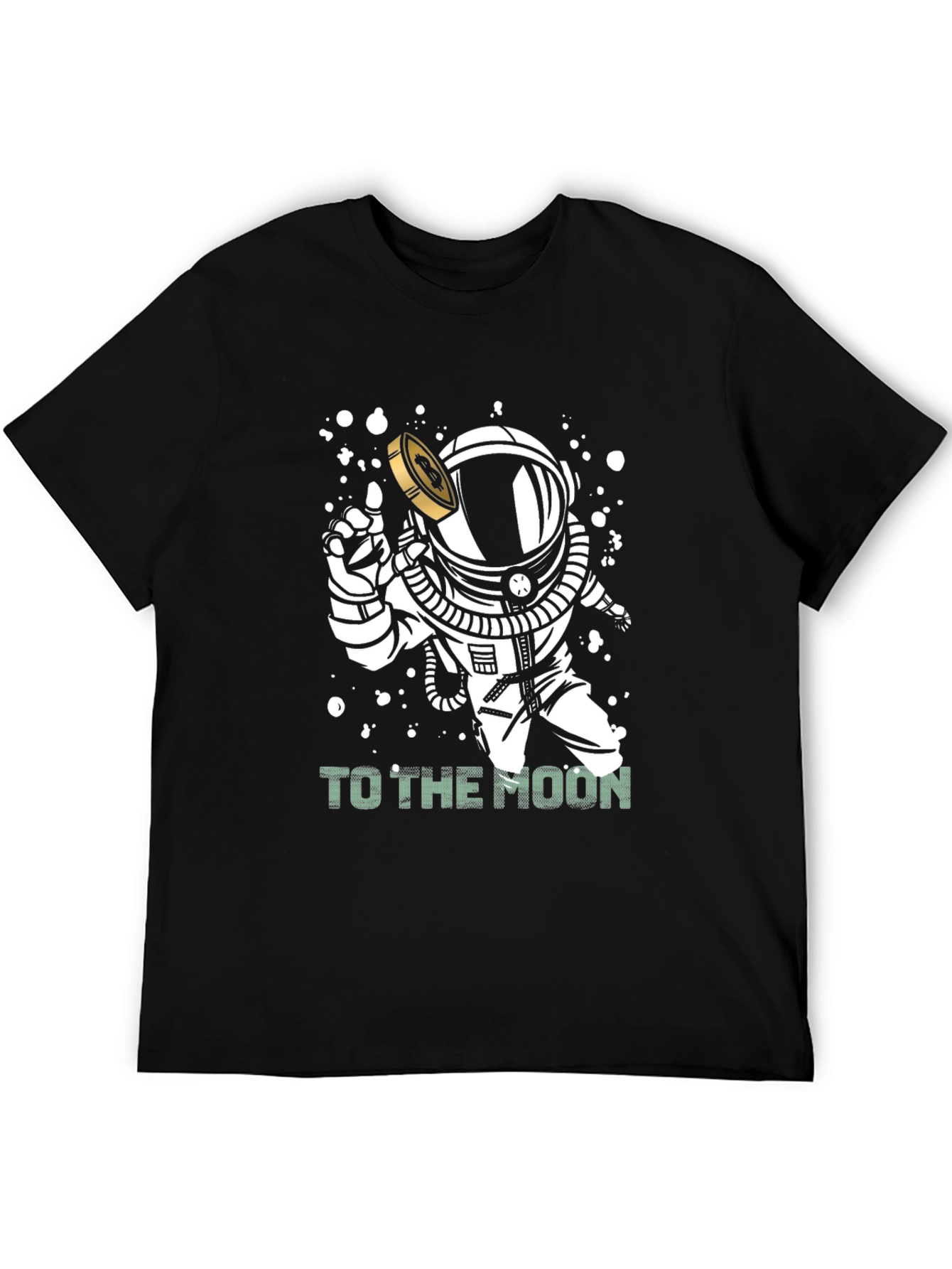 To The Moon Astronaut Graphic T-Shirt