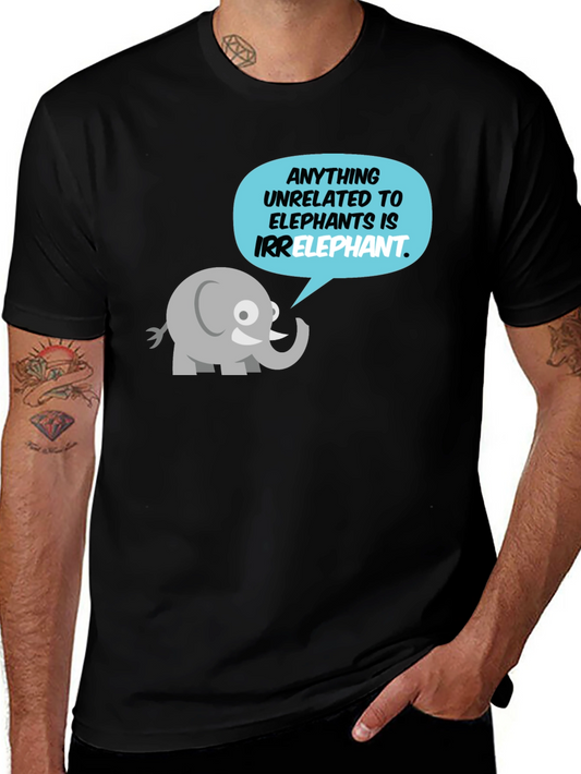Irrelephant T-Shirt - Funny Elephant Pun Tee