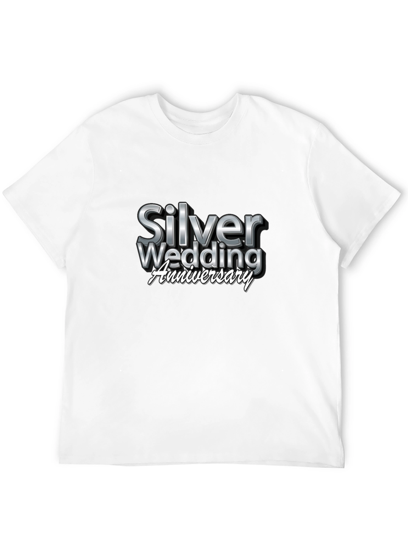 Silver Wedding Anniversary T-Shirt