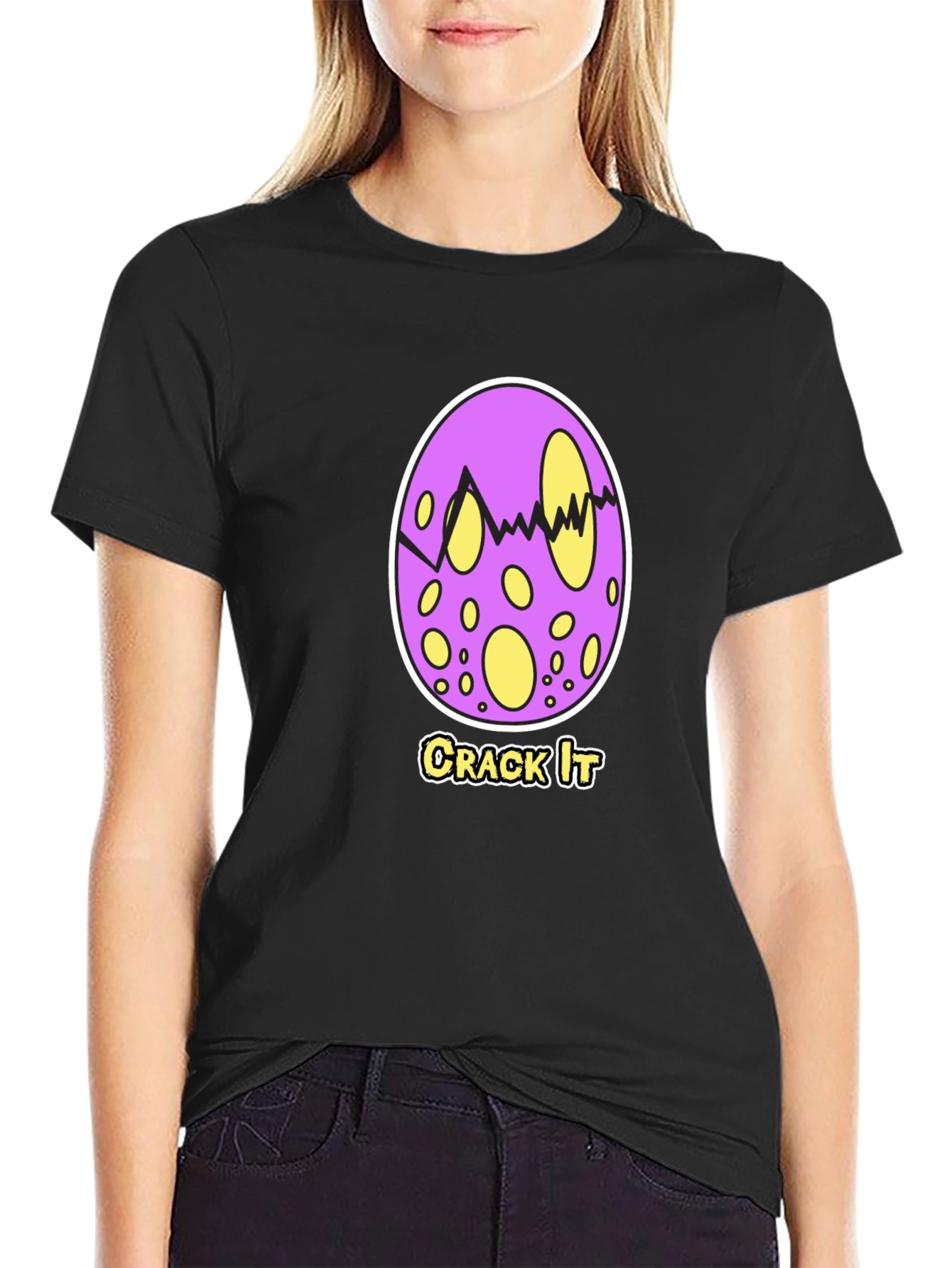 Crack It Egg T-Shirt - Unique Graphic Tee