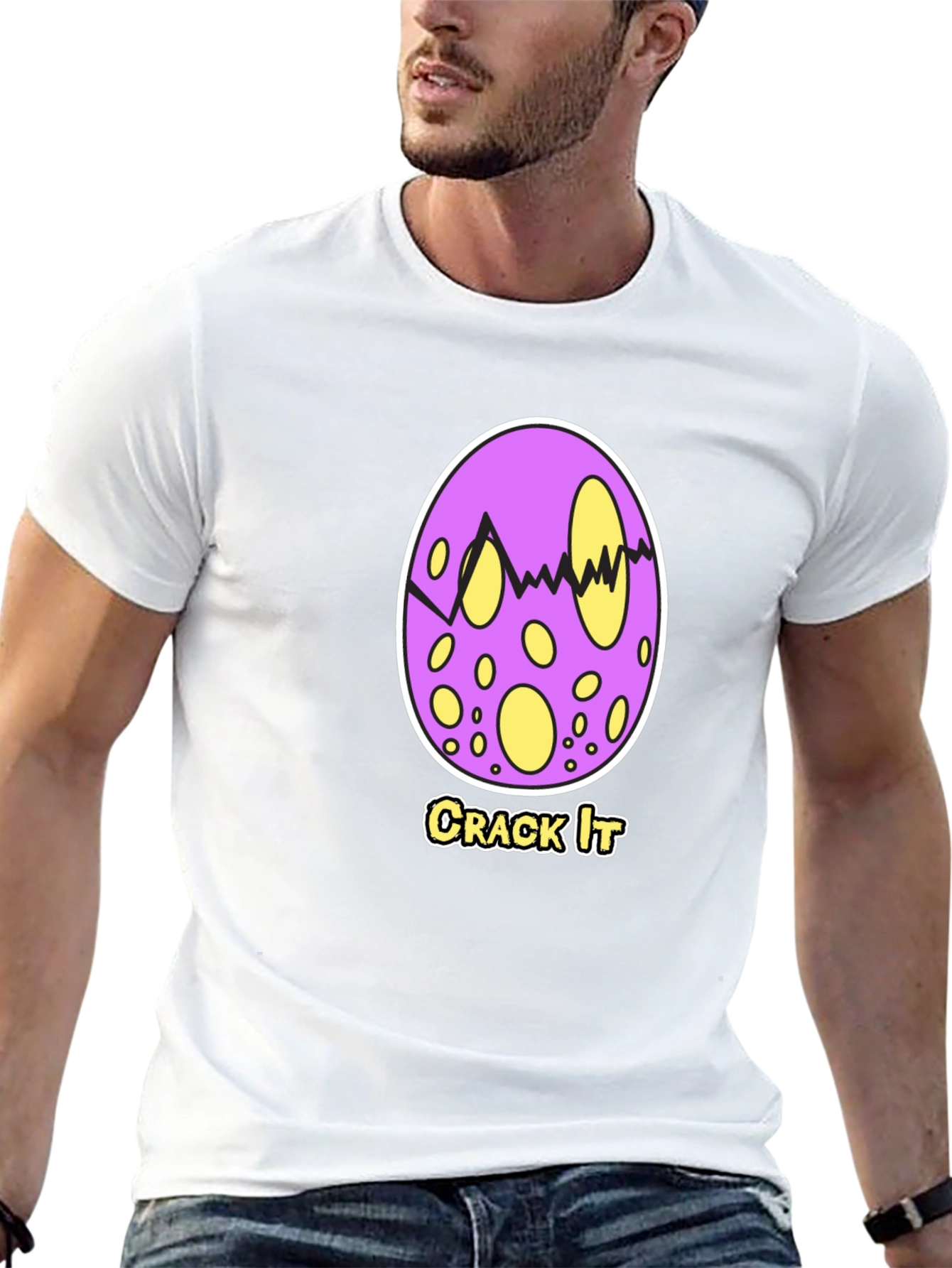 Crack It Egg T-Shirt - Unique Graphic Tee